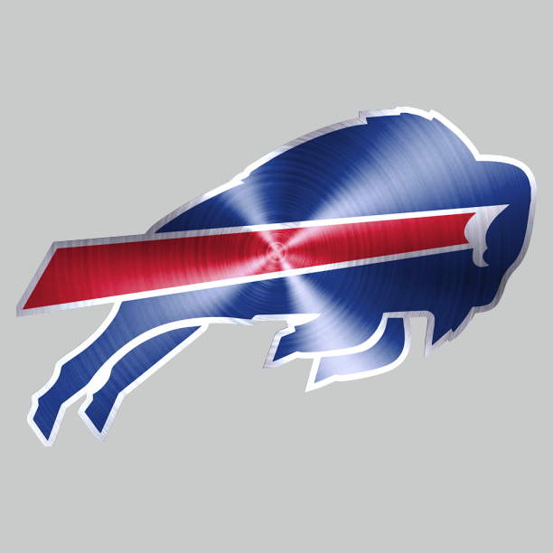 Buffalo Bills Stainless steel logo iron on paper